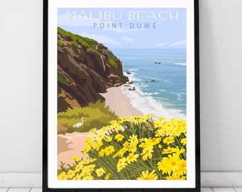 Point Dume State Beach, Malibu Beach, California