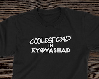Camiseta "El papá más genial en Kyovashad": regalo para el Día del Padre de Diablo Gamer