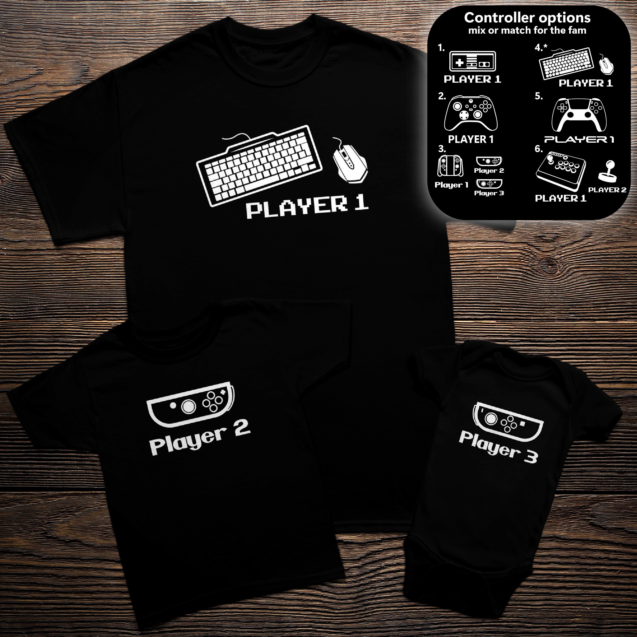 Player 1 Player 2 Player 3 Player 4 Matching Family Shirts Player 1 Player 2 Player 3 Player 4 Matching Family Shirts