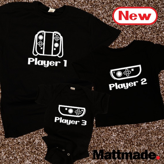 Player 1 Player 2 Player 3 Player 4 Matching Family Shirts Player 1 Player 2 Player 3 Player 4 Matching Family Shirts