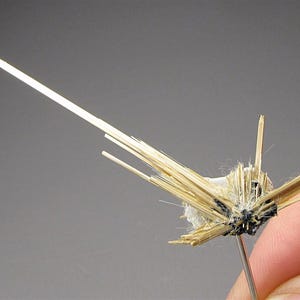 Rutile on Hematite Crystals, Novo Horizonte, Brazil
