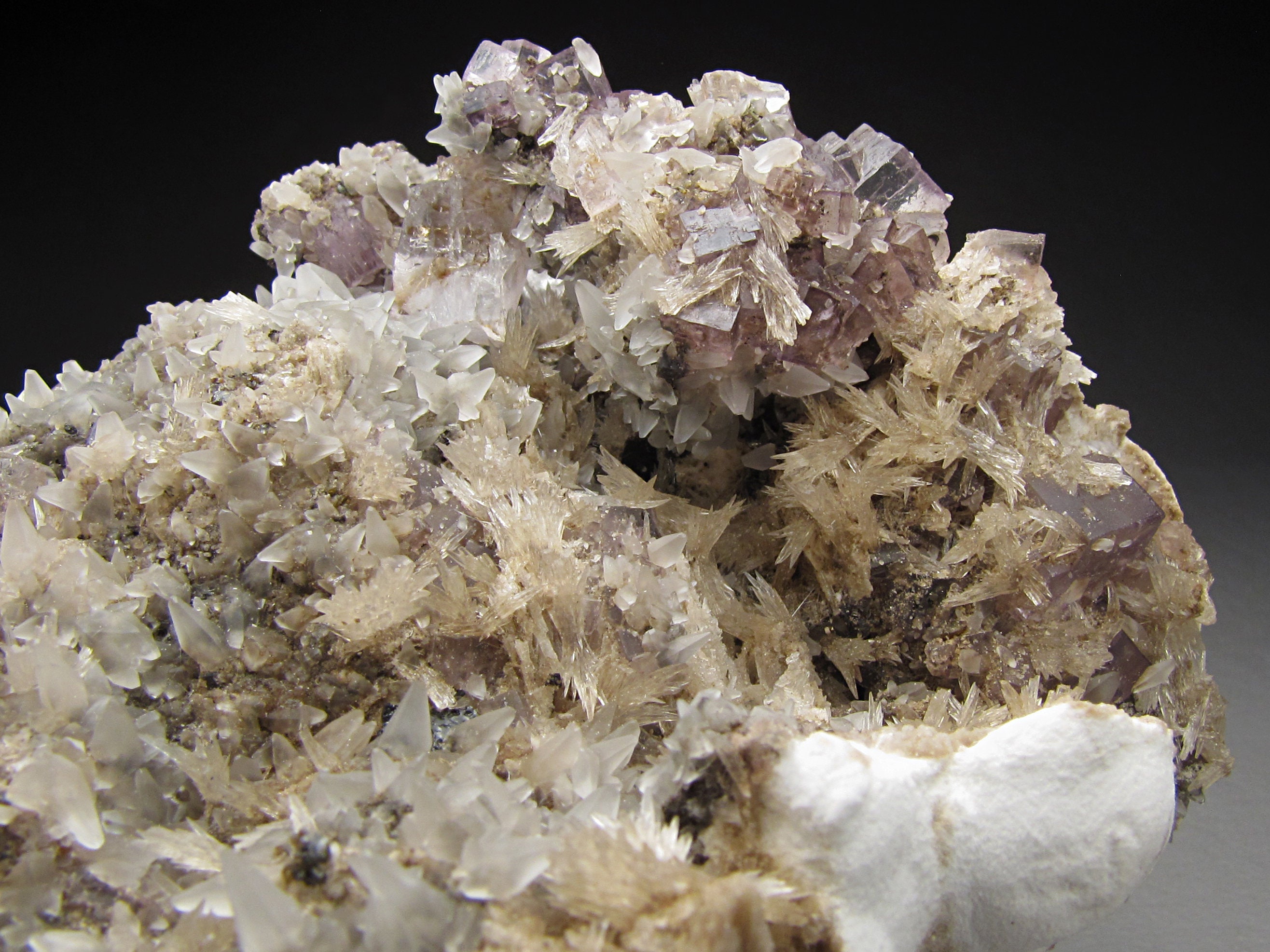 方解石と蛍石の結晶、イリノイ州ミネルバ第 1 鉱山 - Etsy 日本