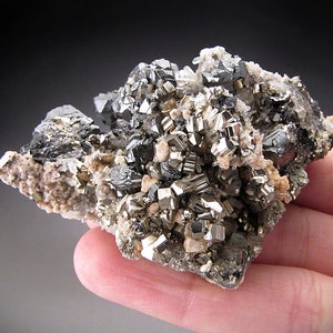 Pyrite, Sphalerite, and Quartz, Noche Buena Mine, Zacatecas, Mexico