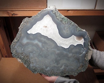 Agate Slice, Rio Grande do Sul, Brazil