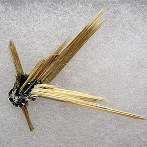 Rutile on Hematite Crystals, Novo Horizonte, Brazil