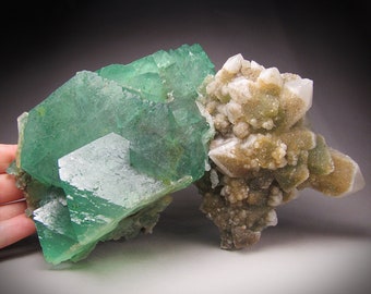 Fluorite and Quartz Crystals, Riemvasmaak, South Africa