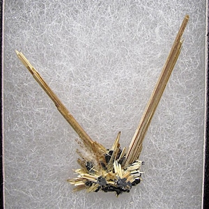 Rutile on Hematite Crystals, Novo Horizonte, Brazil