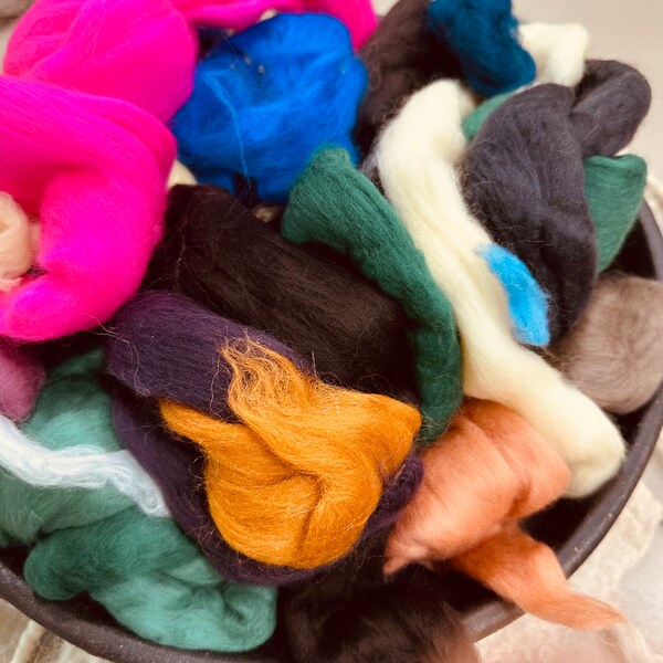 Wool Scraps Etsy