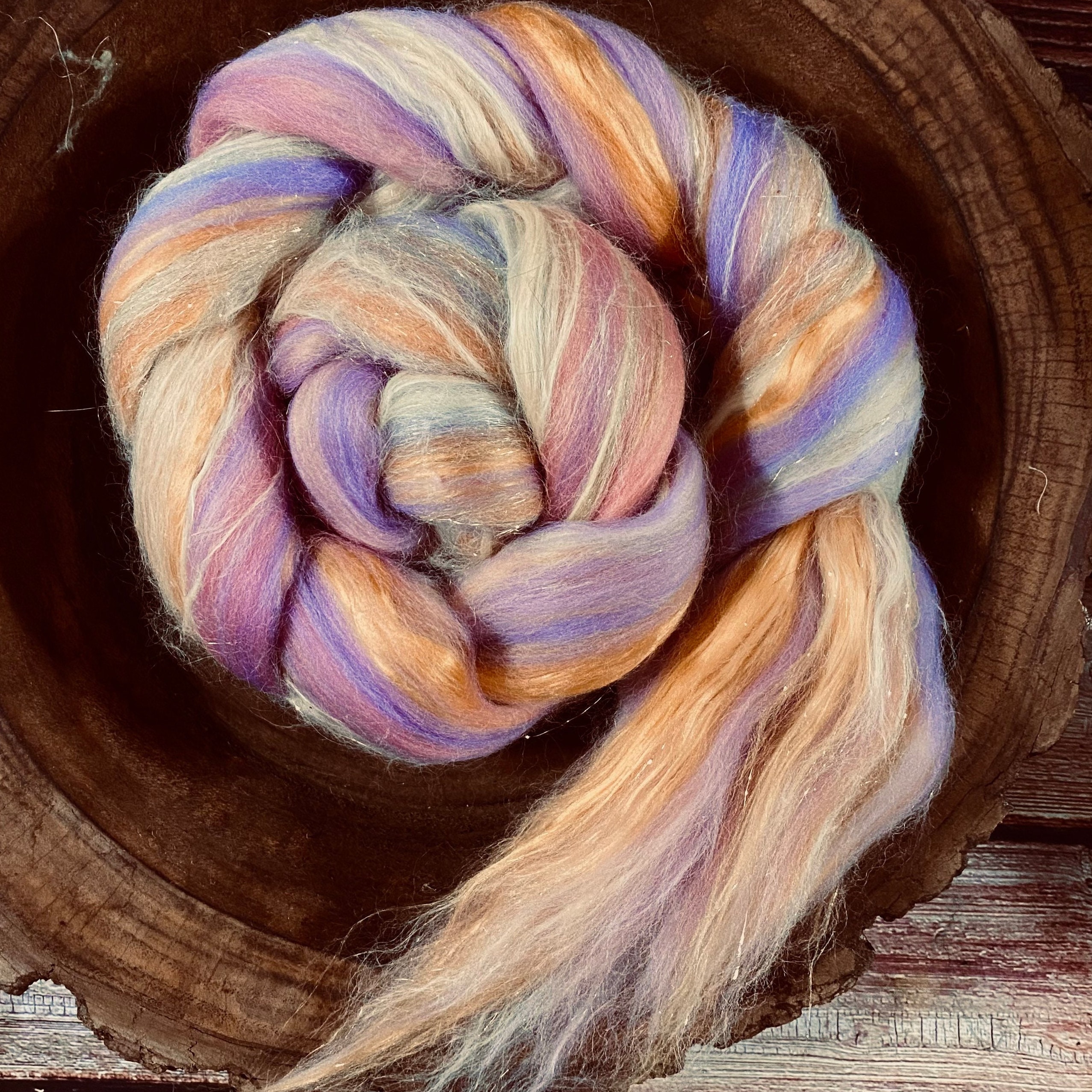 Heather Giant Yarn. Arm Knitting Merino Wool. Roving For Spinning
