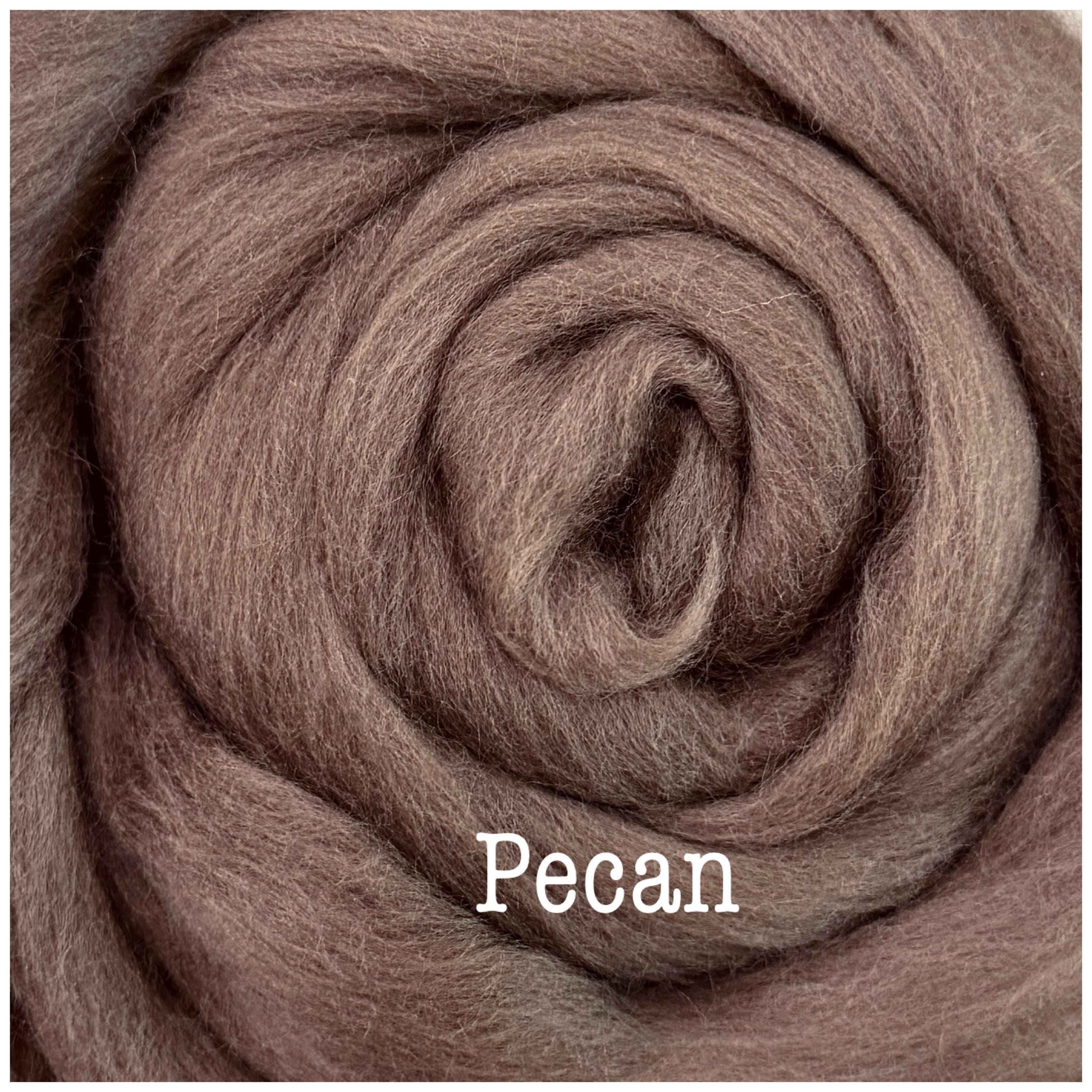 SKIN COLORS 19 Micron Roving, Skin Tones Dyed 19 Micron Merino Felting ...