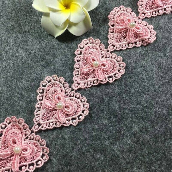 2 yards amour perle coeur coeur perle noeud brodé bord ruban Applique dentelle robe de mariage de bricolage fait à la main artisanat de couture 7fbd1f 2 yards amour perle coeur coeur perle noeud brodé bord ruban Applique dentelle robe de mariage de bricolage fait à la main artisanat de couture 7fbd1f