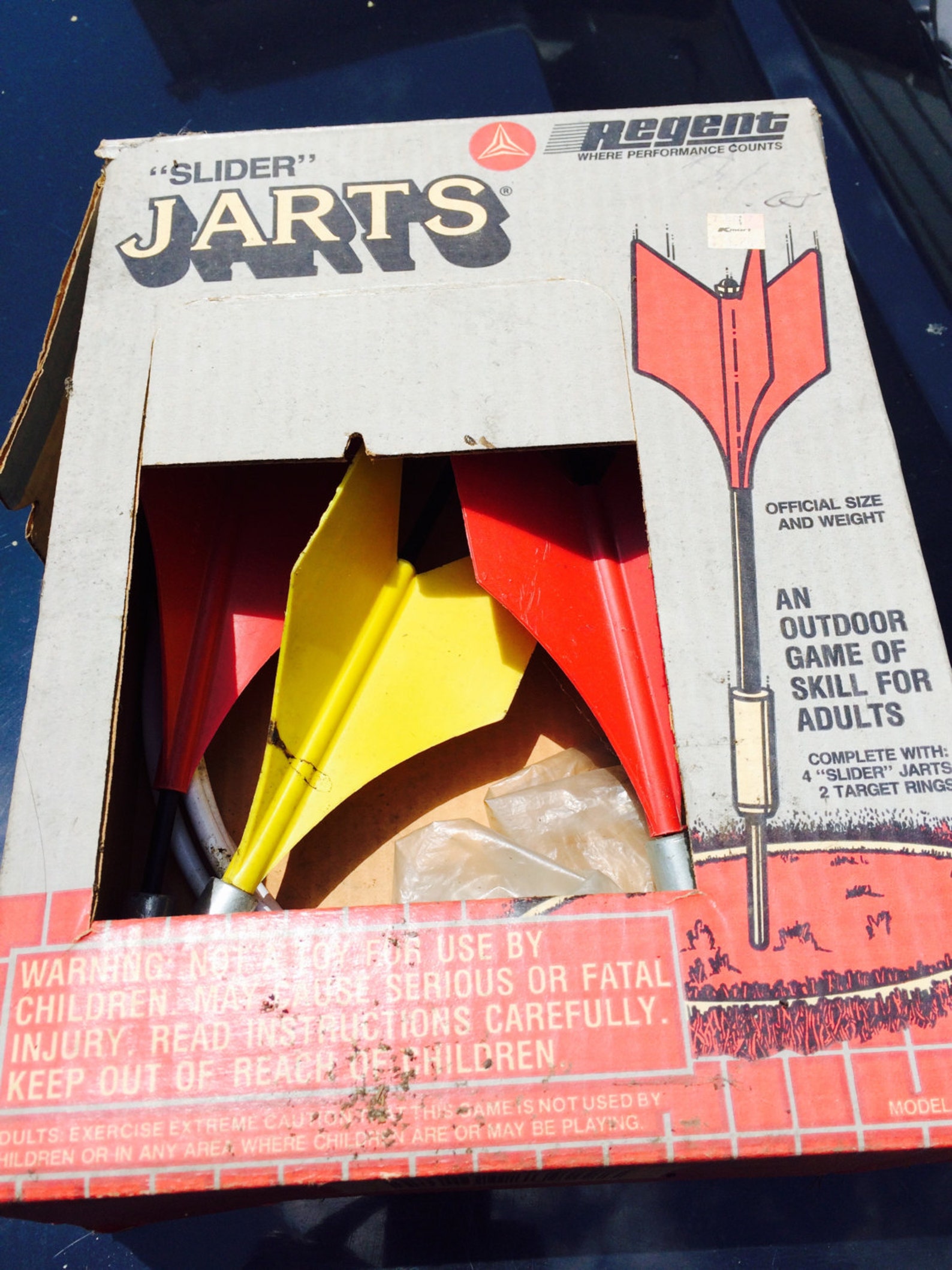 Vintage Classic Lawn Jarts in box complete. Used condition. Etsy