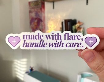 Chronic Illness Vinyl Sticker: Lupus Awareness, Spoonie Quote