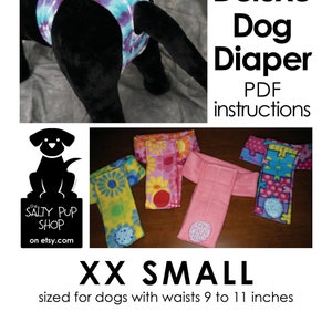 How to make a dog diaper out of a shirt clearance
