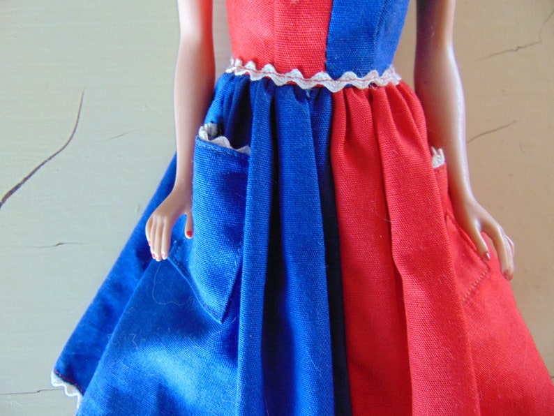 Vintage Blonde Barbie Bubble Cut in Crisp Tagged Dress Etsy