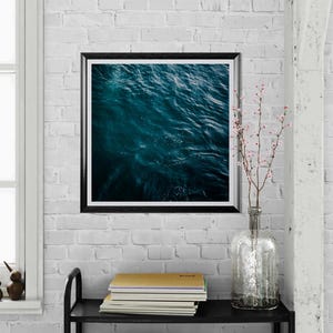 海の写真、印刷可能な壁アート、即時ダウンロード、海のプリント、青い海の写真プリント、水の写真