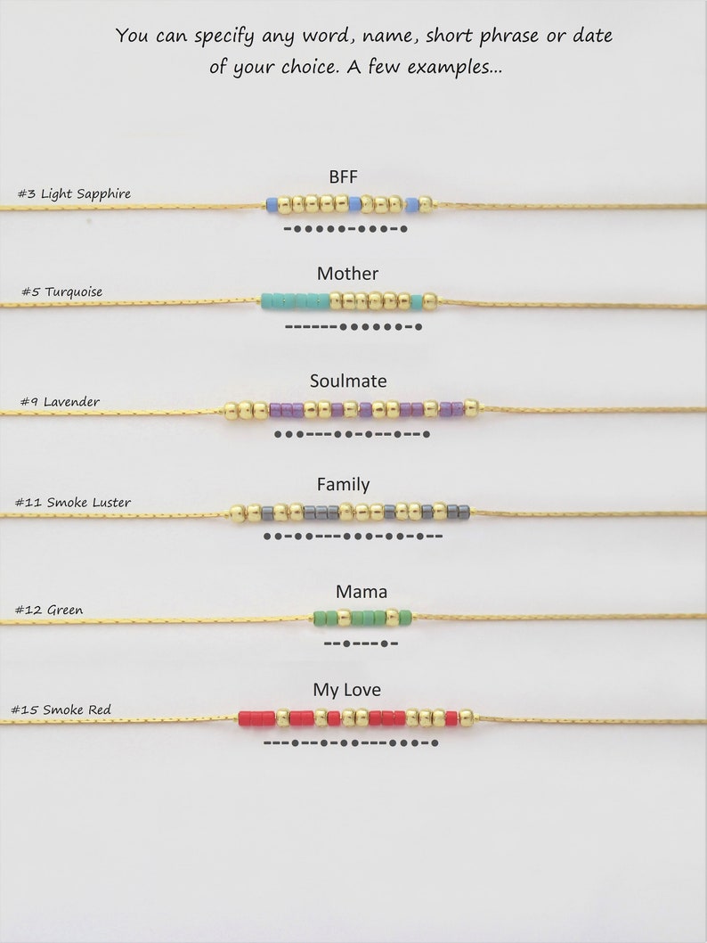 Mama Morse Code Bracelet for Mom Mother Jewelry Mothers Day Etsy