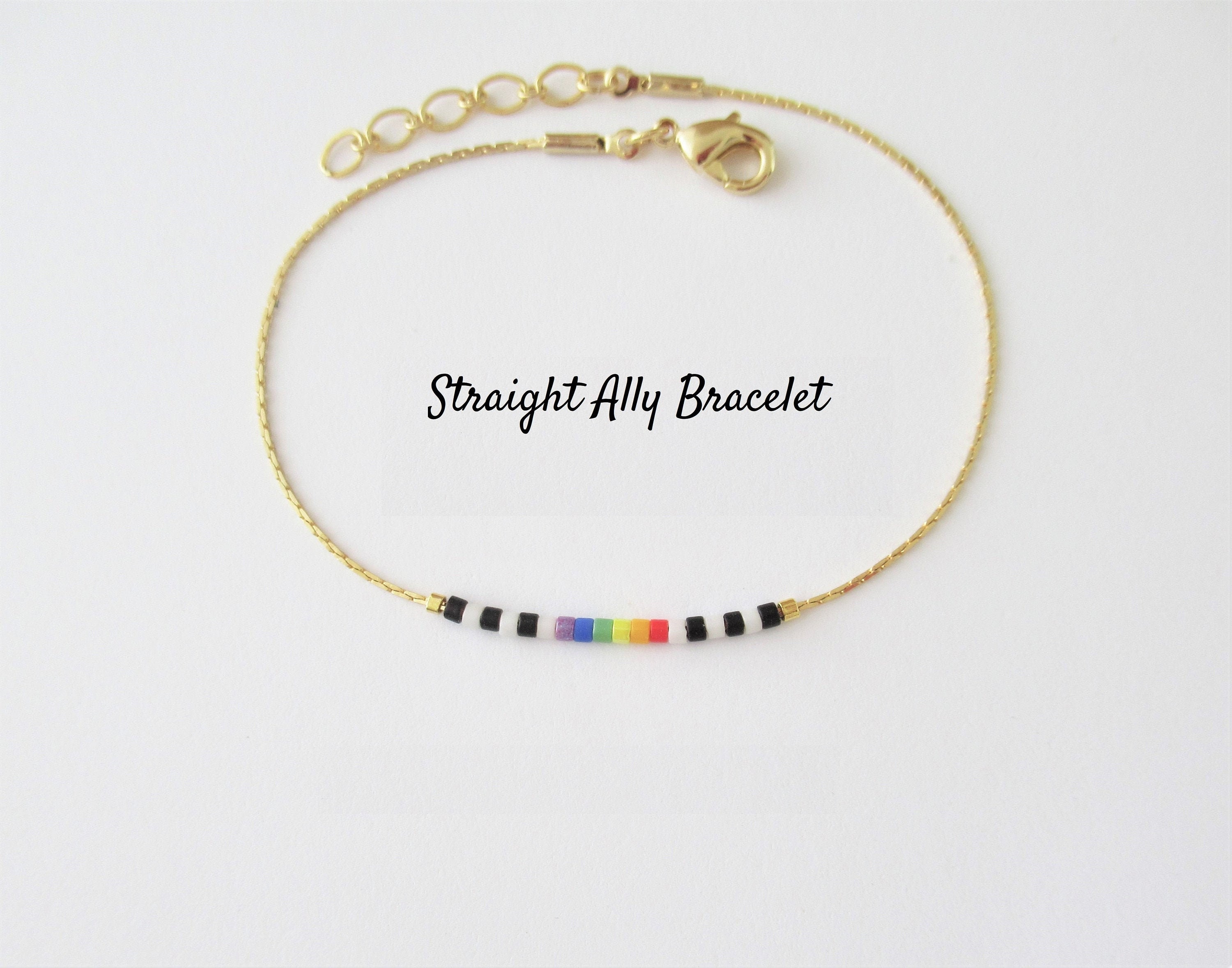 Lgbt ally bracelet outlet