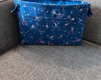 Multi-pocket organizer for totes, handbags and crafting