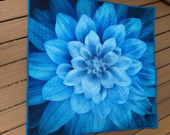 Dream big fabric panel quilted wall hanging 42 x 42"