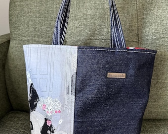 Project bag, small tote - Ghastlies