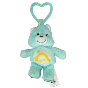 Care Bears Burger King Kids Plush Kids Meal Toy Wish Bear 2005 with Clip