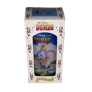 Vaso para beber Dumbo en caja original, nuevo, 1994, Burger King, Coca Cola