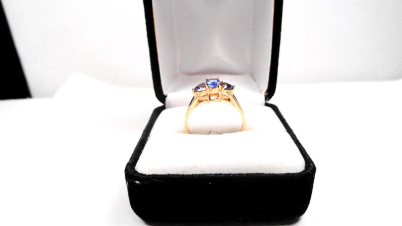 Tanzanite Ring. 92 points in a 14kt. Gold Ring. image 2