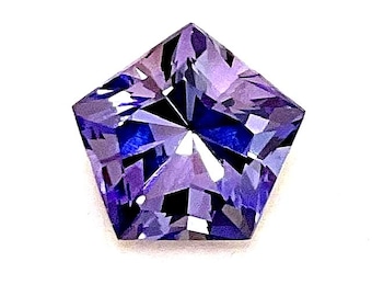 Genuine Tanzanite Gemstone.  Pentagon cut, 3.12cts, 9.2x9.4x6.2