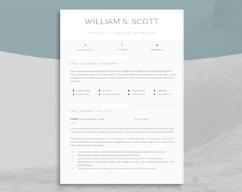 Resume Template to Get Landed | Professional Executive Resume | Resume Template for Word (Mac or PC) | C Level Resume | Dalston