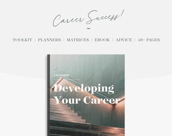 Career Development Plan | Career Planner | Career Workbook | Career Development Tool | Career Guidance | Career Advice | Career Map