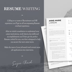 Have your CV written by a professional CV Writer with 20 years of commercial HR and Recruitment experience. Resume writing services that will ensure you don't get overlooked for that next opportunity.