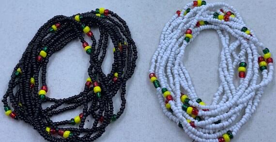 Rasta waist beads sales