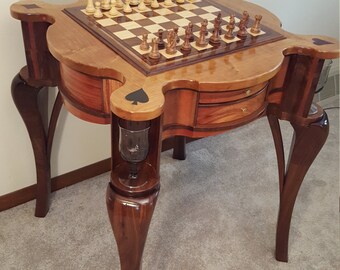 Chess/Checkers Game Table
