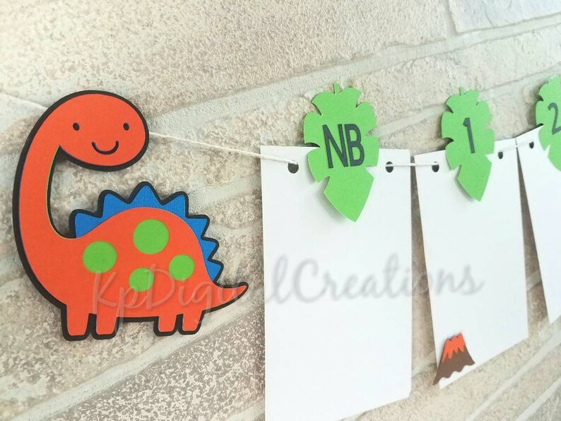Dinosaur 1st birthday banner Jurassic Park Dinosaur birthday Dinosaur party Dinosaur first birthday banner Dinosaur birthday banner