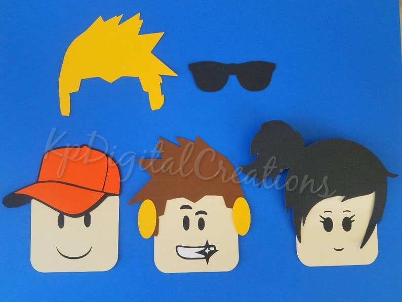 Roblox cake banner Roblox cake topper Roblox birthday Roblox birthday banner Roblox party supplies Roblox birthday decorations