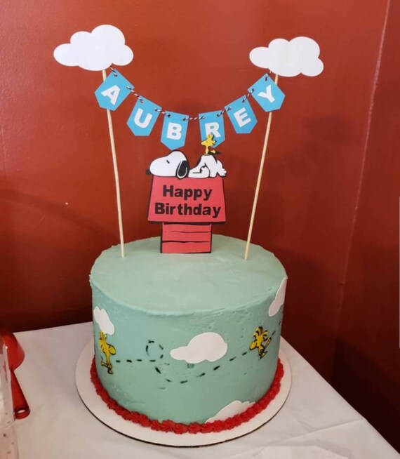 Glamping Cake Topper Camping Birthday Party Happy Camper Etsy