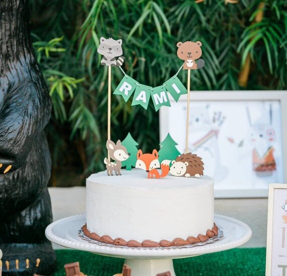 Golf Birthday Cake Topper Hole In One Cake Topper Par Tee Etsy