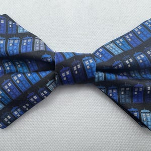 Tardis Hair Bow, Doctor Who, Whovian, Hairbow, Sonic Screwdriver, Blue Police Box, Bow Ties are Cool, Gironimo, Accessory, Dapper On Arrival