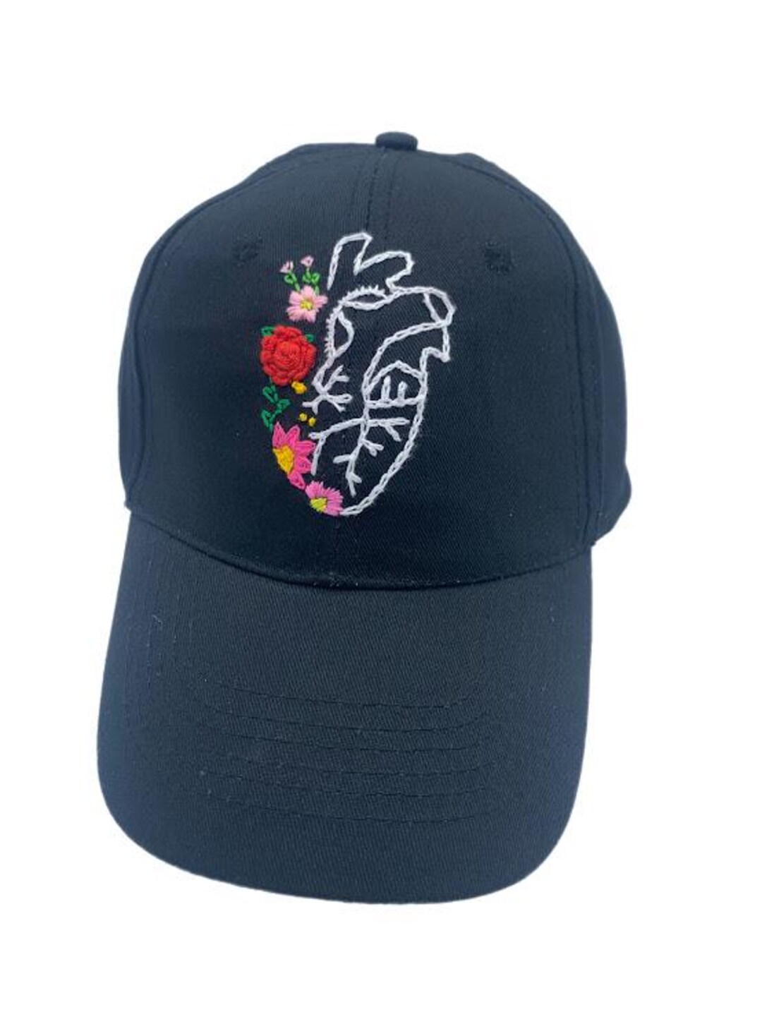 Floral Themed Heart Cap - Etsy display picture 2