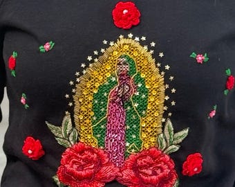 virgin of guadalupe sweatshirt