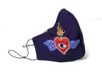 Colorful Face Mask - Etsy