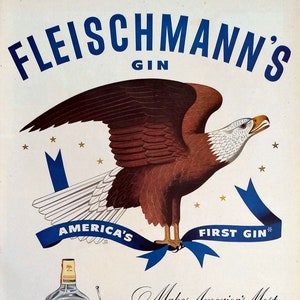 Fleischmann's Gin - Etsy