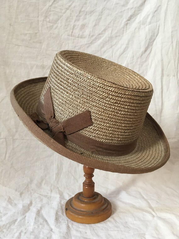 1930s-40s - Straw Hat -