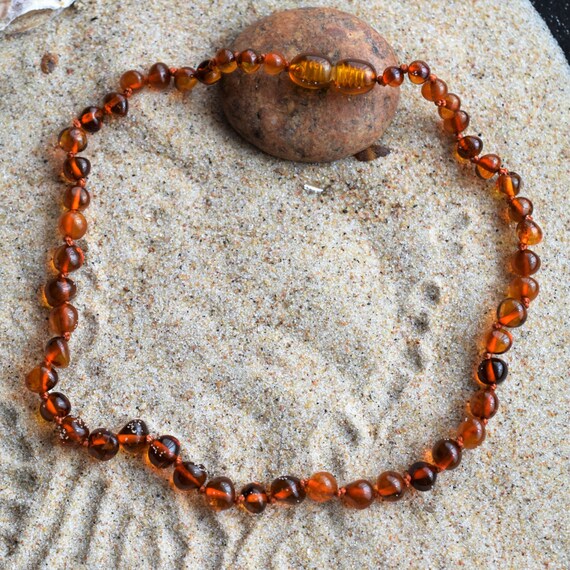 etsy amber teething necklace