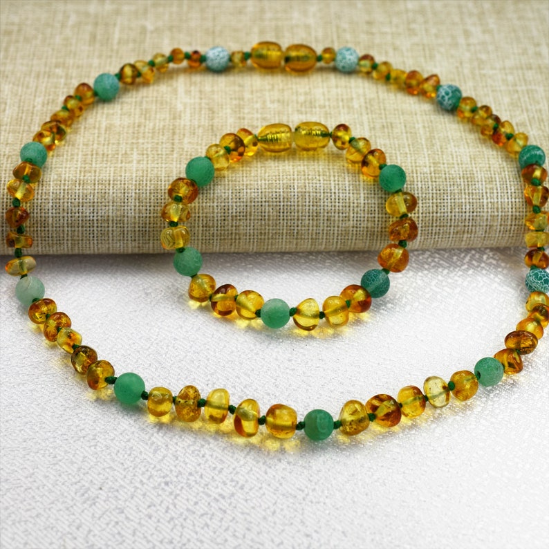 Baltic amber teething necklace Amber teething necklace Amber necklace Baltic Amber Baby Necklace Baby amber bracelet Baltic amber