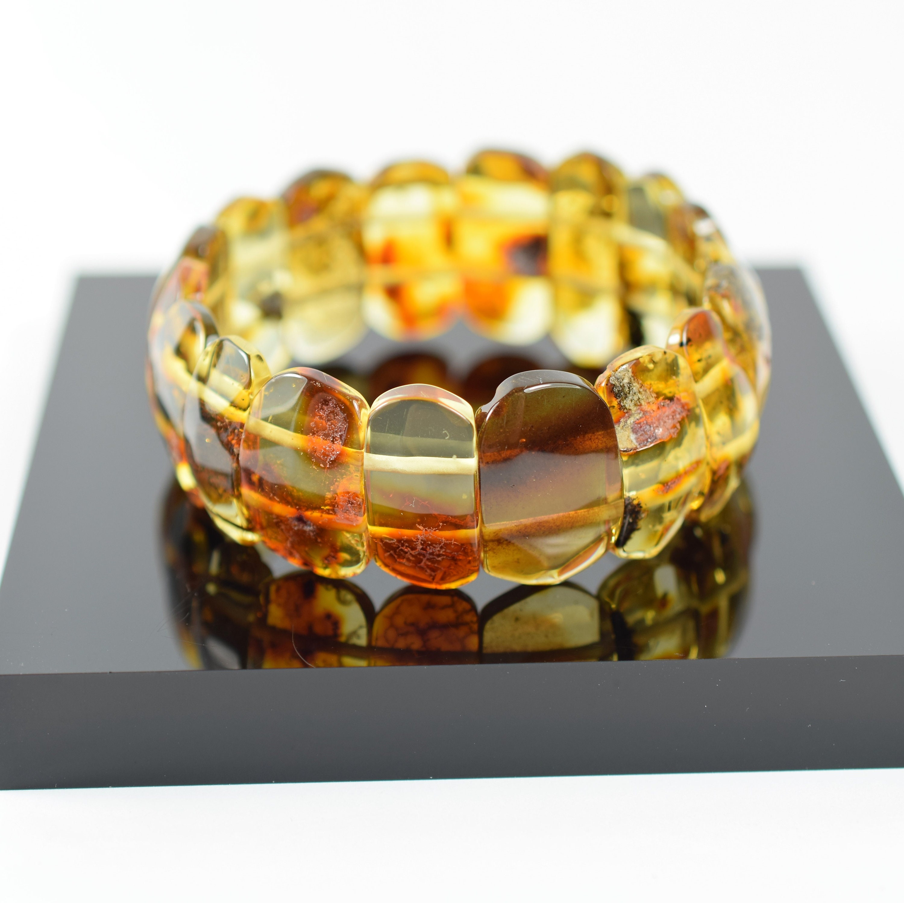 Amber bracelet for adults. Adult amber bracelet. Baltic amber | Etsy