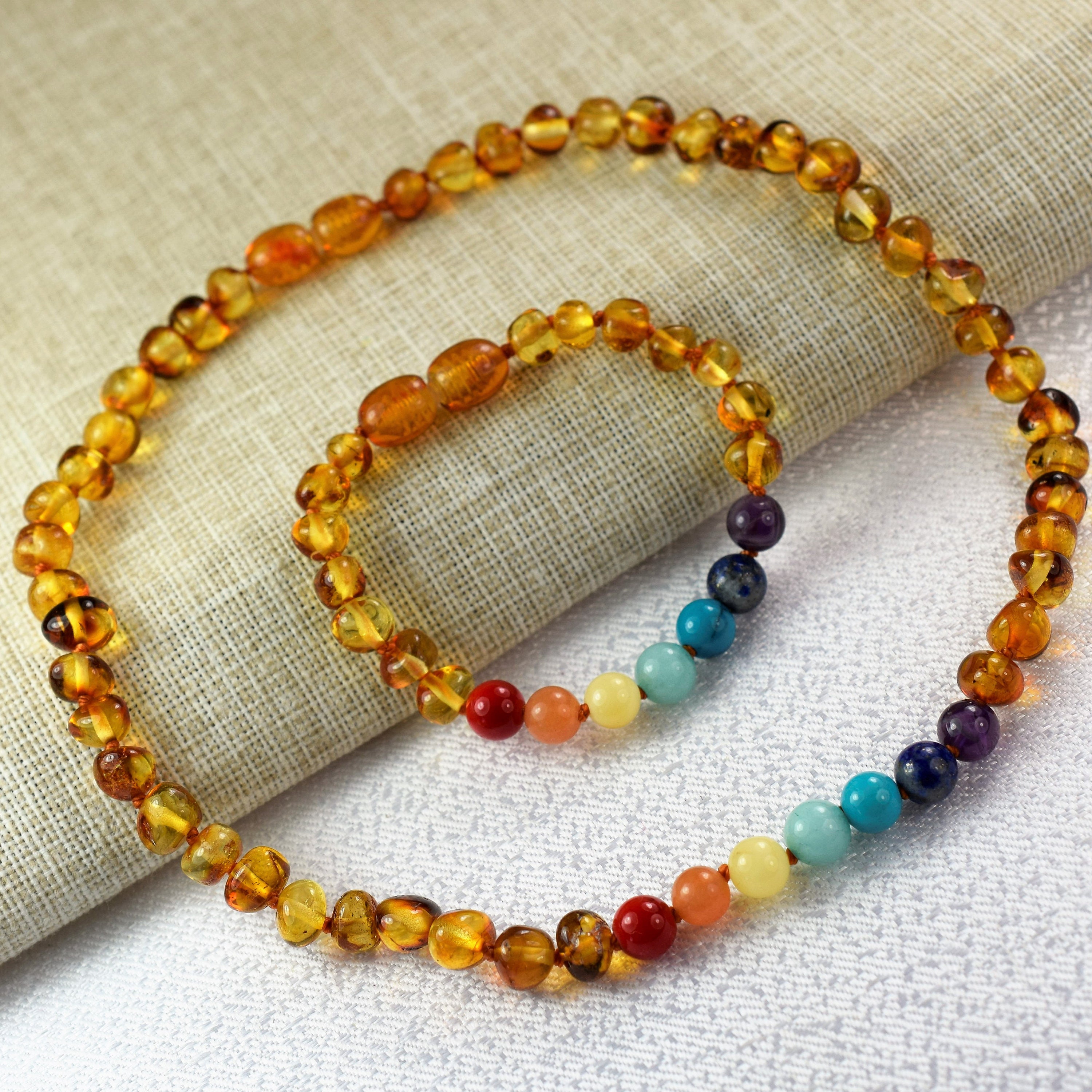 amber teething sets
