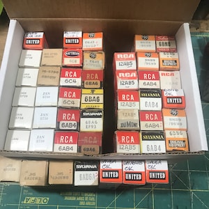 Vacuum Tubes Lot