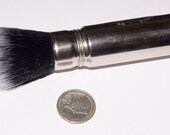 Vintage Turnback Traveler Shaving Brush - 20 mm Tuxedo Synthetic